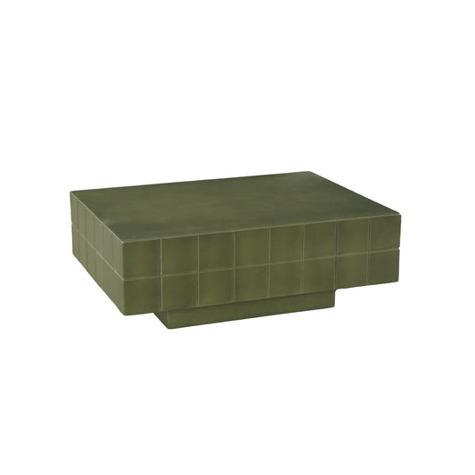 Nord D Series 2025 New Model Concrete Rectangular Grid Coffee Table