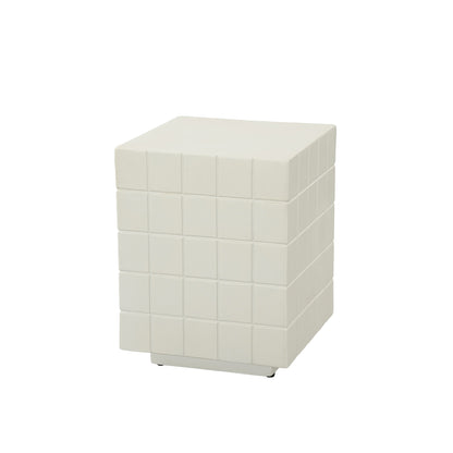 Nord G Series Beige Mosaic Square Concrete Coffee Table