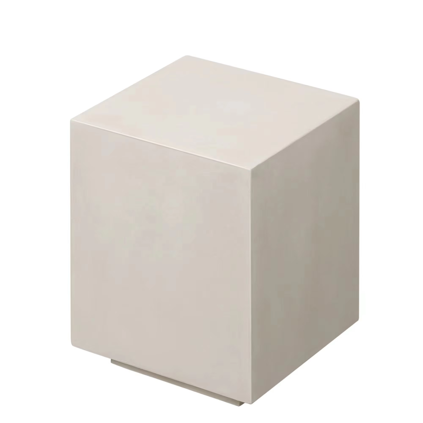 Lumi D Series Round Concrete Side Table