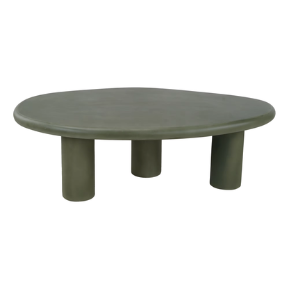 Lumi C Series Round Concrete Coffee Table