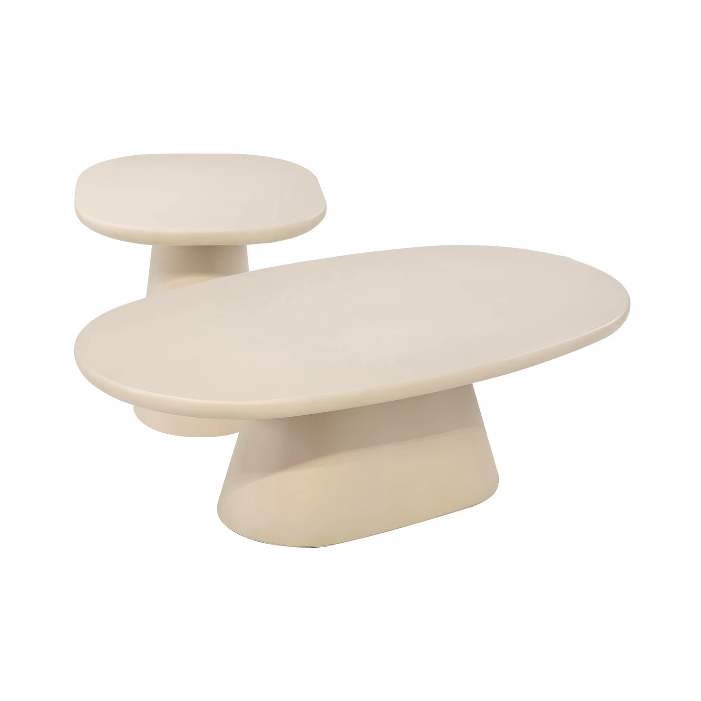 Fjord B Series Concrete Top Side Table