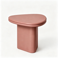 `KOSA T02 2-Tier Oval Side Table-Dusty Pink`