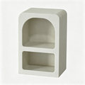 `KOSA T07 Arched Narrow Side Table-Concrete Look`