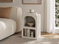 `KOSA T07 Arched Narrow Side Table-Concrete Look`