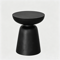 `KOSA T11 Vase-Shaped Side Table Set-Matte Black`