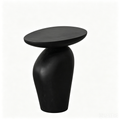 `KOSA T11 Vase-Shaped Side Table Set-Matte Black`