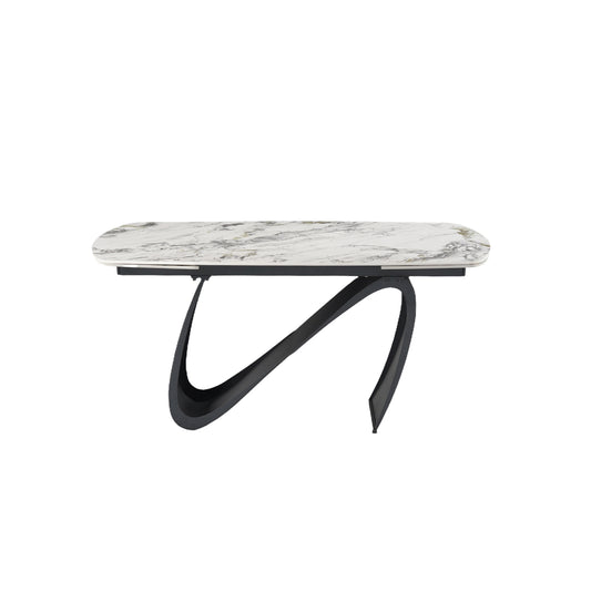 Nord H Series Dining Table Elegant Rectangle Design Extendable Made