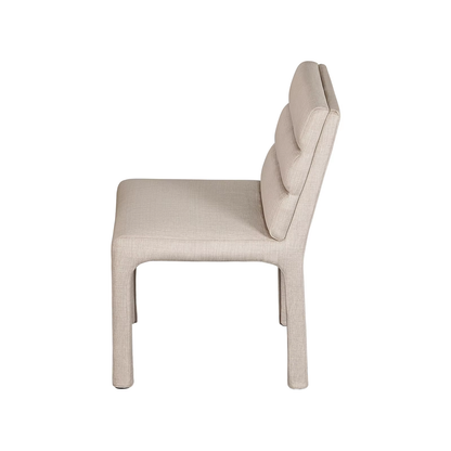 Saga B Series Minimalist Designer Fabric Chairs Living Room