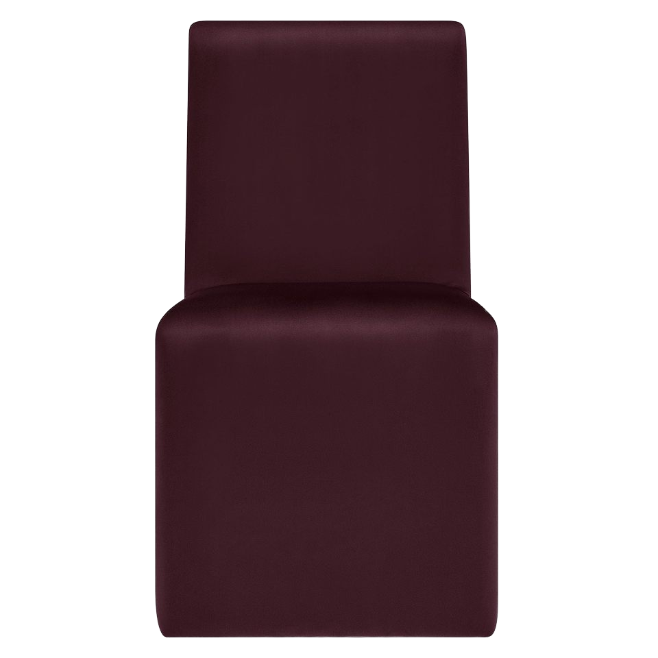 Kirkasa Koto C Series Modern Single Armless Velvet Upholstered Eco-friendly Dining Chair