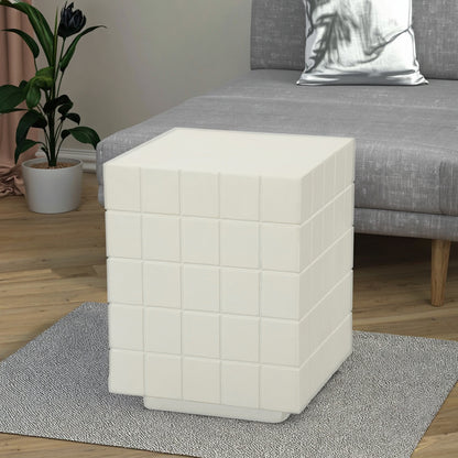 Nord G Series Beige Mosaic Square Concrete Coffee Table